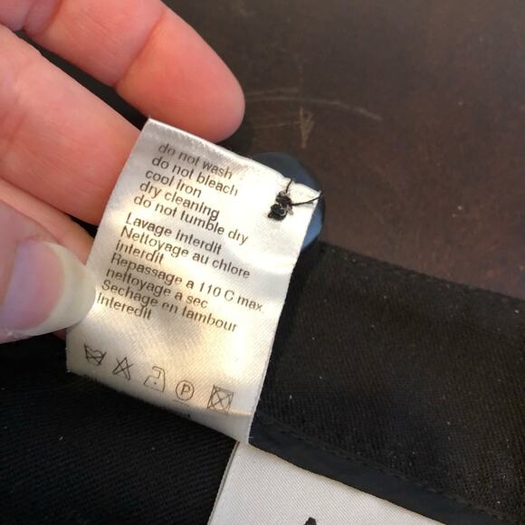 Akris Punto black wool blend trouser pants size US 8 - Picture 8 of 16